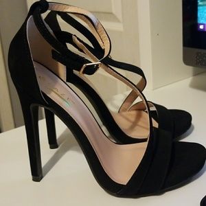 Black heels